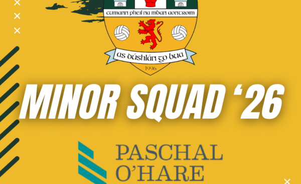 Antrim Minor Squad Announcement 2026