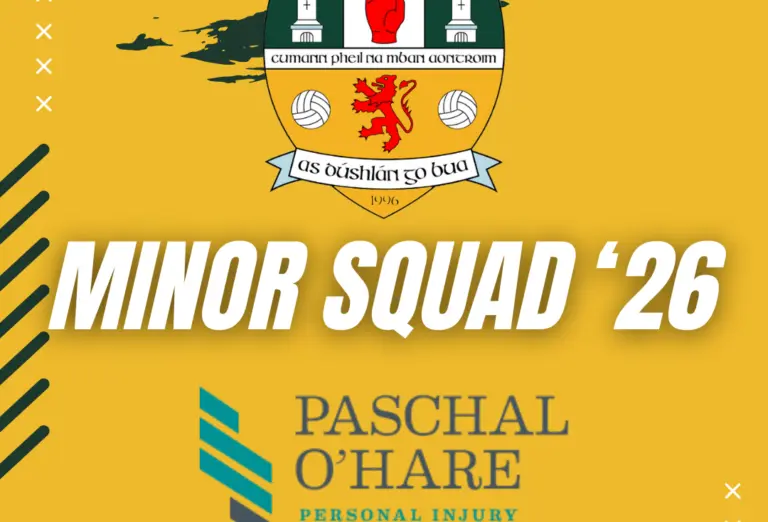 Antrim Minor Social Post